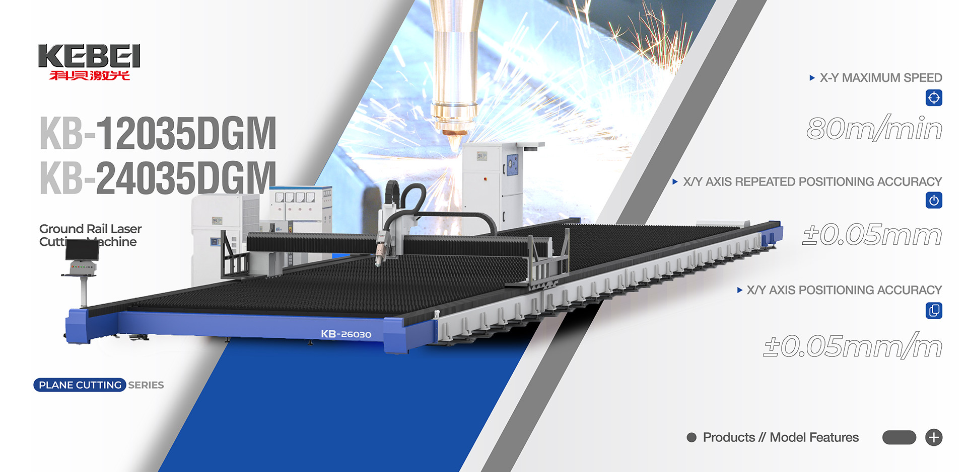 qualidade Máquina de corte a laser de feixe H fábrica