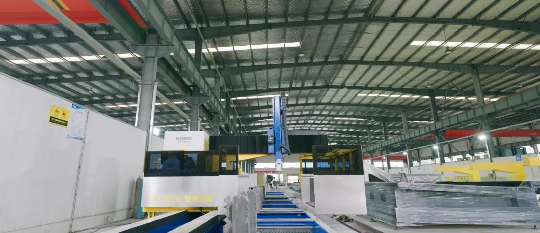 Máquina de corte de aço de feixe H de fibra laser de metal segura e eficiente 20kw e 12kw corte de aço inoxidável 2