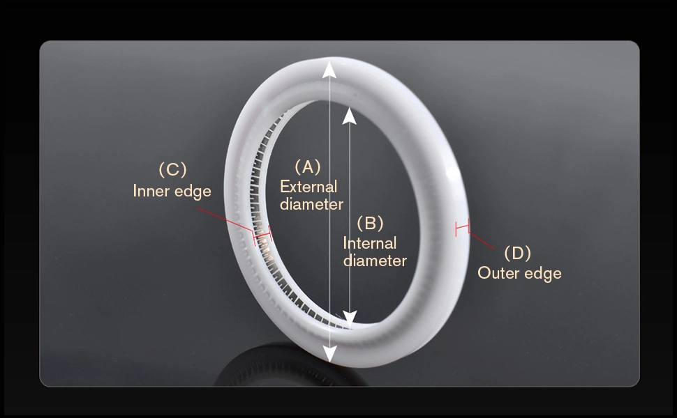 Anel de vedação a laser para lentes de janela de proteção Precitece Raytool e tem todos os parentes da série 5