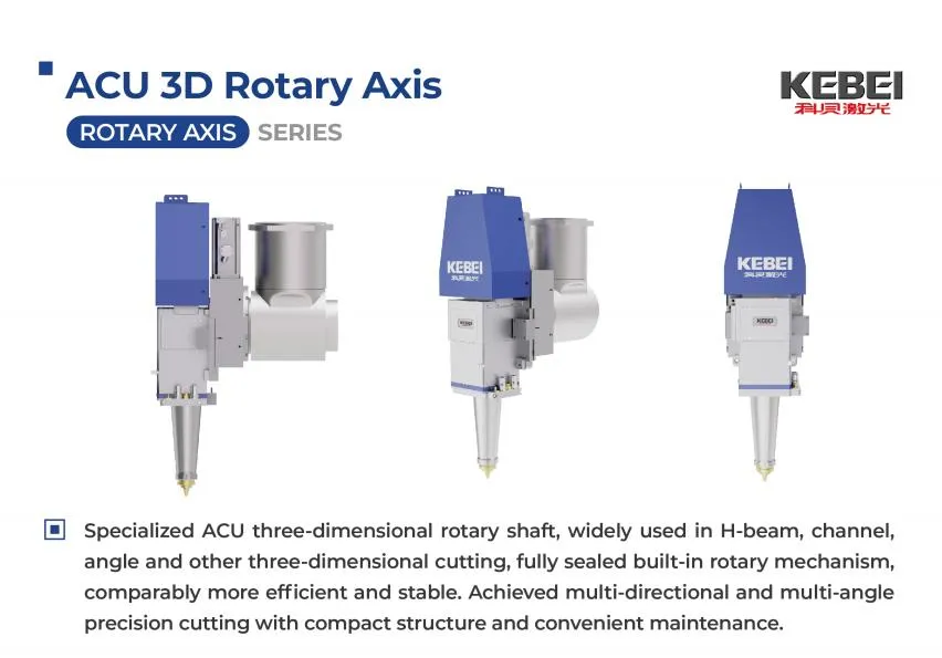 Servo motor de alta precisão Kebei para sistemas de corte a laser 3D de 5 eixos 2