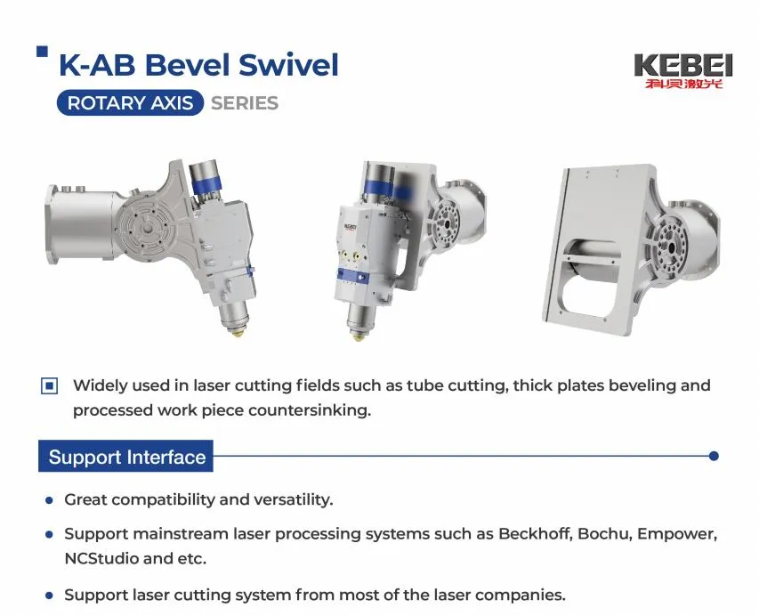 Servomotor de Kebei para eixo rotativo em sistemas de componentes a laser 4