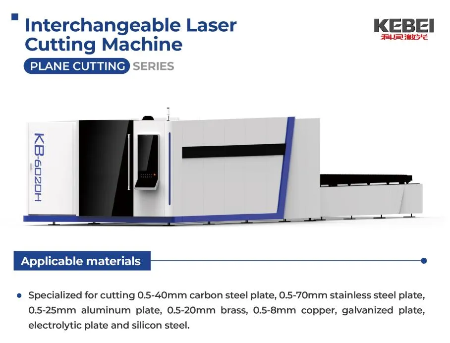 Máquina laser de alta precisão de 3000W/6000W para 20000W de potência laser e 1500mm/2000mm de largura de processamento 1