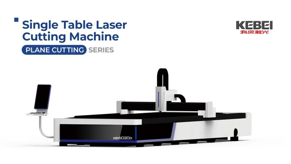 Máquina de corte a laser de mesa única de velocidade acelerada 0,8 g para o mercado mundial 1