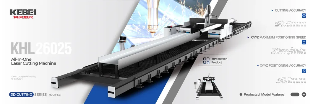 Máquina de corte a laser de 24000 mm para materiais pesados 1